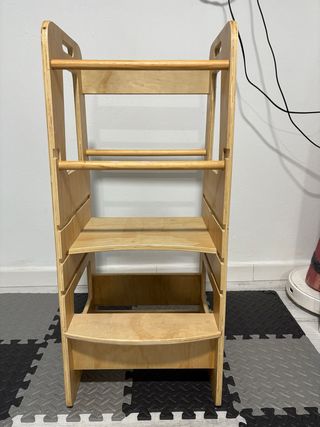 Torre de aprendizaje madera