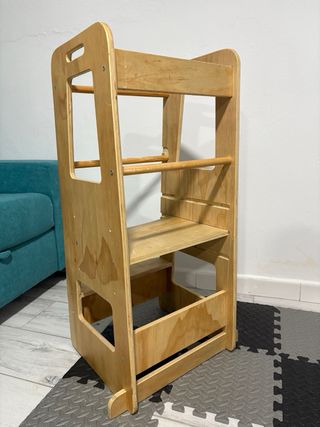 Torre de aprendizaje madera