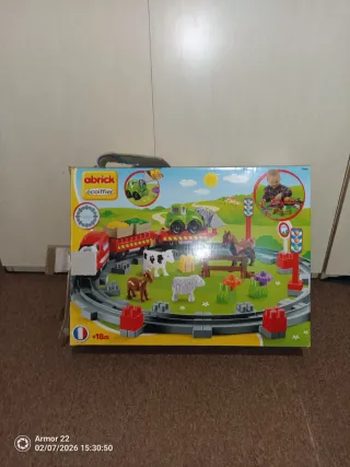 Set Treno Fattoria Abrick Écoiffier