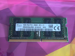 SK hynix 16GB DDR4 2666MHz SODIMM Portátil