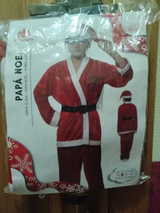 Disfraz Papá Noel Talla 1-2 años