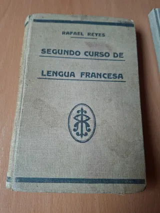 Libro año 1929 Curso de Francés
