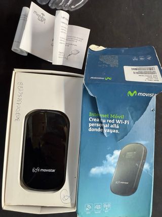 Router WiFi Portátil Huawei Movistar MiFi