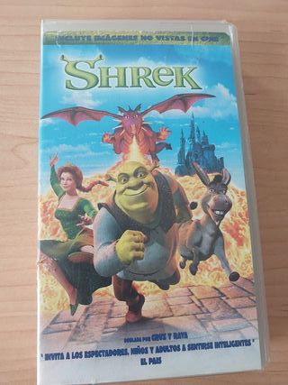Pack 4 VHS Animación: Shrek, Barbie, Bratz y +