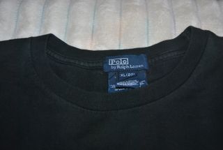 T-shirt Polo Ralph Lauren Preta XL