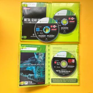 Metal Gear Solid HD Collection y MGS V XBOX 360