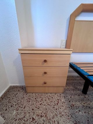 Conjunto Somier, Cabezal y 2 Mesillas