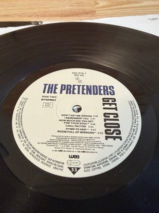 ⮑ RARO misprint: The Pretenders – Get Close (1986)