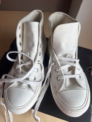Converse All Star Blancas Talla 35