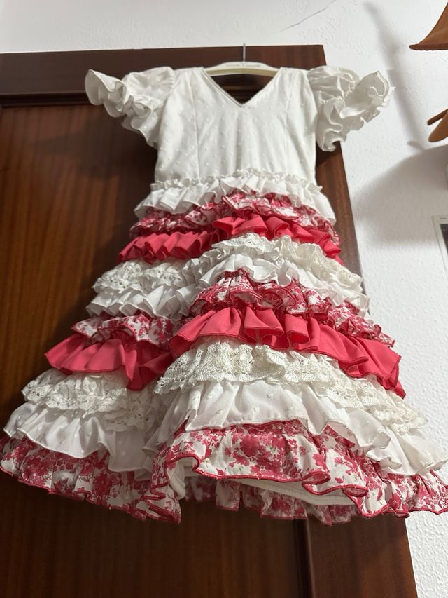 Traje Flamenca Rociera Niña