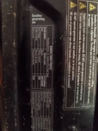 Generador Genergy 3300 Limited