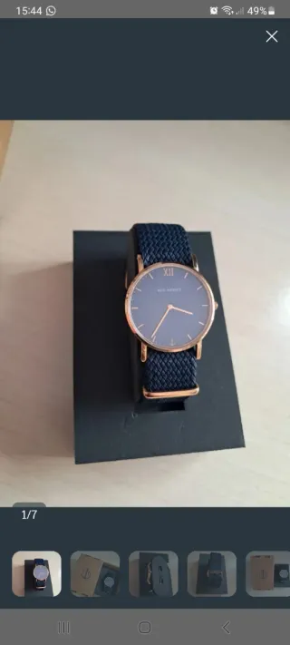 Reloj Paul Hewitt Azul y Dorado