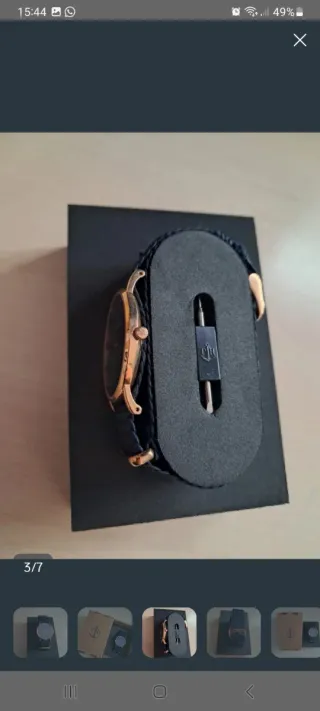 Reloj Paul Hewitt Azul y Dorado