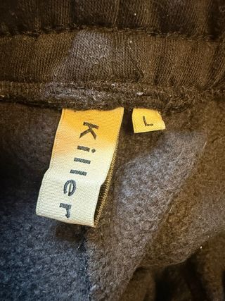 Pantaloni tuta neri Killer taglia L