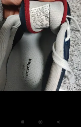 Zapatillas Levi's Azul y Blanco