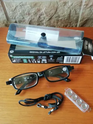 Gafas de lectura AURIOL con LED +3.00