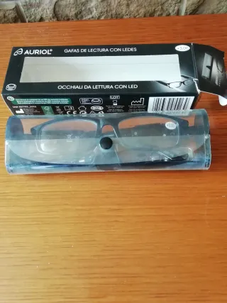 Gafas de lectura AURIOL con LED +3.00