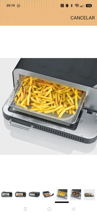 Horno digital Severin para pizza