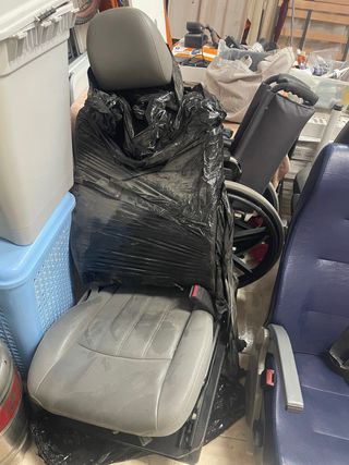 Asiento Furgoneta/Camper Gris