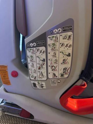 Silla de seguridad Britax Römer azul