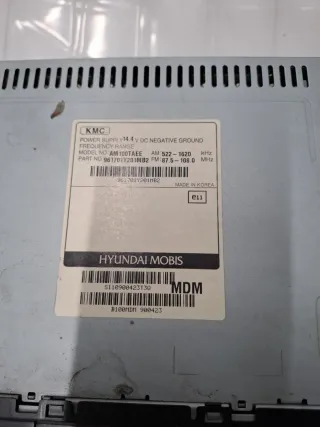 Radio Hyundai Picanto