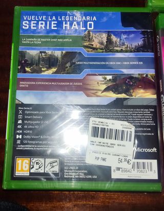 Lote 6 Videojuegos XBOX PRECINTADOS