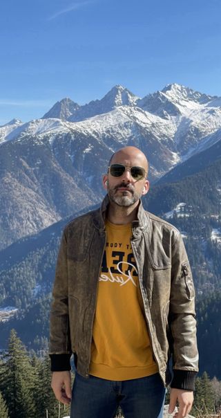 Chaqueta Bomber Piel Vintage Pepe Jeans Talla L