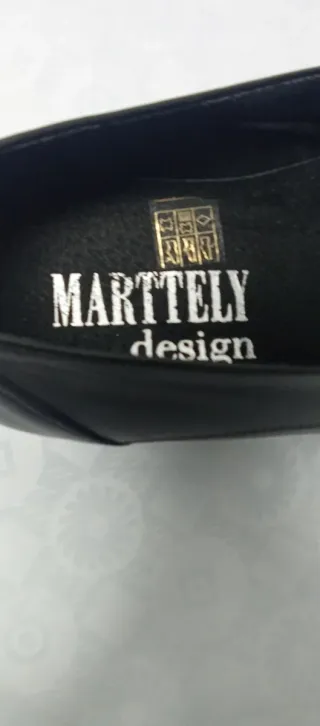 Zapatos de piel MARTELY negros