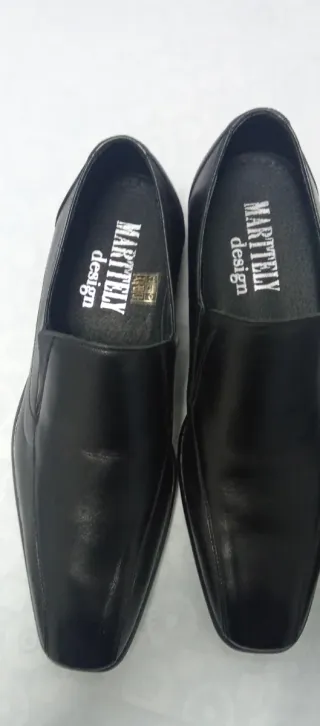 Zapatos de piel MARTELY negros