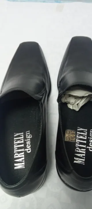 Zapatos de piel MARTELY negros