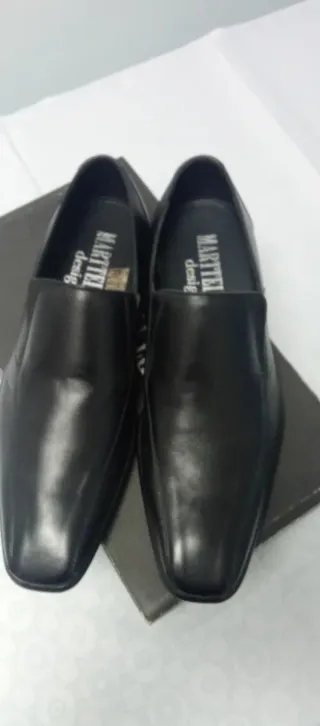 Zapatos de piel MARTELY negros