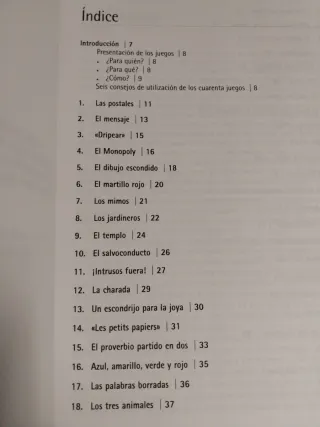 40 juegos para practicar la lengua española (Ju...