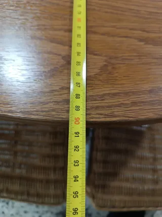 Mesa redonda extensible y 3 sillas de regalo