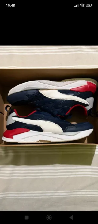 Zapatillas Puma Hombre Talla 40 Rojas