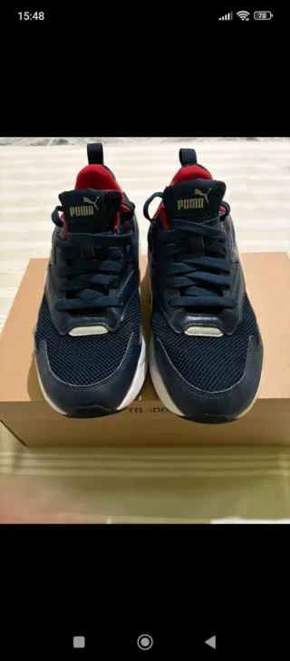 Zapatillas Puma Hombre Talla 40 Rojas