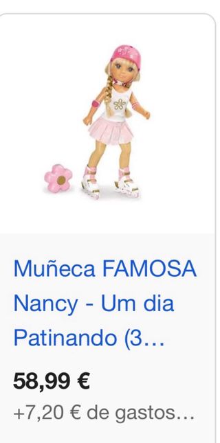 Nancy Patinadora y Nancy Hoverboard 25 o 40