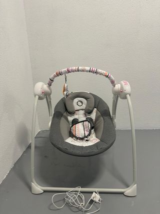 Hamaca eléctrica bebé con balanceo y música