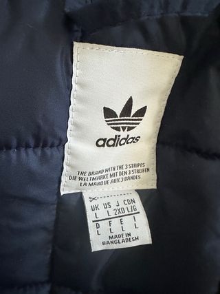 Chaqueta Adidas Tricolor con Capucha