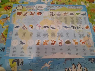 Puzzle Educa 150 piezas Mapa del Mundo