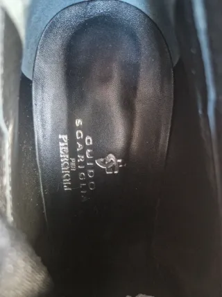 Botines negros plataforma tacón talla 39