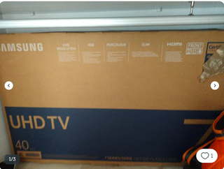 Samsung TV UHD 40 Seminueva