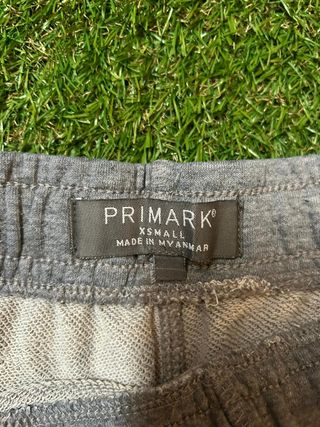 Pantalón Chándal Gris Primark Talla XS