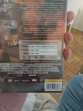 Master & Commander DVD (Español)