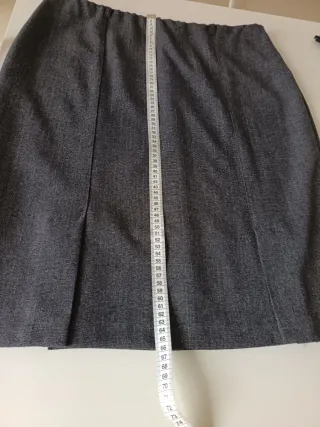 Gonna in fresco lana made in Italy