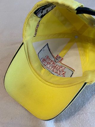 Cappellino Nastro Azzurro Valentino Rossi 46 Giall