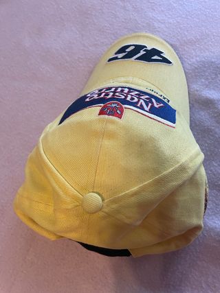 Cappellino Nastro Azzurro Valentino Rossi 46 Giall