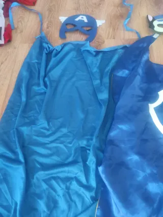 Capa y máscara Chase Marshall Capitán América