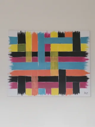 Quadro astratto moderno