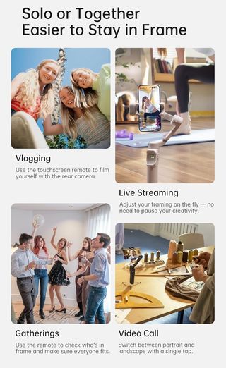 Hohem iSteady V3 Ultra Gimbal para iPhone/Android