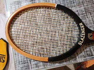 Raqueta Tenis Madera Slazenger Drantes